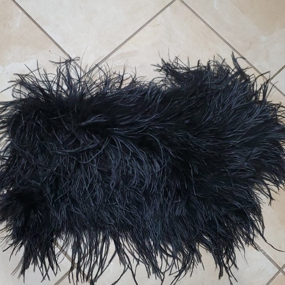 Alberto Makali Feather Bolero - Picture 3 of 3